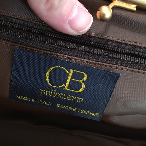 CB Pelletterie Italian Leather Handbag - Picture 8 of 8
